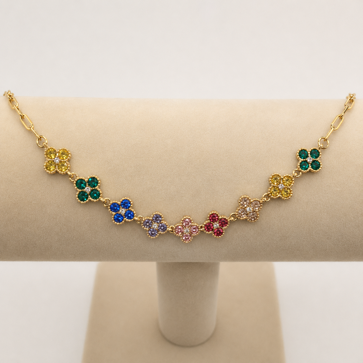 Collier trèfle